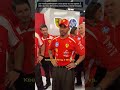 Hamilton agradece e dá forte recado a sua garagem👏 #shorts
