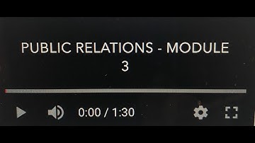 Public Relations: Persuasion Theory