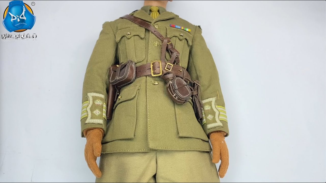 How to wear the compass for the WWI British Officer Colonel Mackenzie