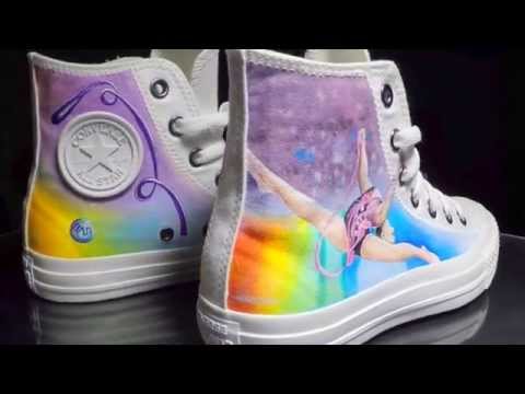 converse dipinte a mano tutorial