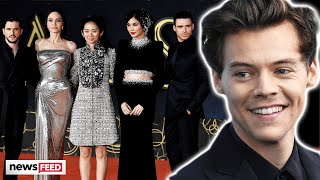 ‘Eternals’ Cast GUSH OVER Harry Styles & Talk About His DELETED Scene!