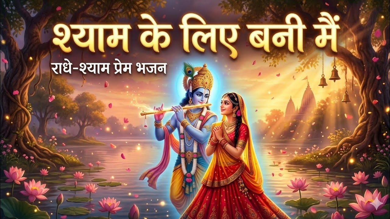 श्याम के लिए बनी मैं 💛 | राधा-कृष्ण प्रेम भजन | Romantic Kirtan 