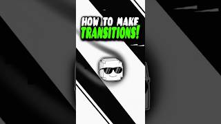 HOW TO MAKE TRANSITIONS IN GEOMETRY DASH #geometrydash #gd #shorts #games