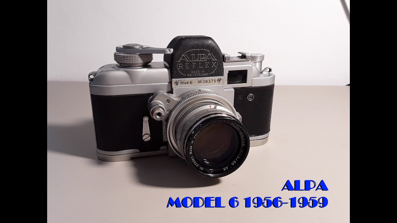 Alpa Reflex Model 6 - Kern Switar 50mm f1,8 - YouTube