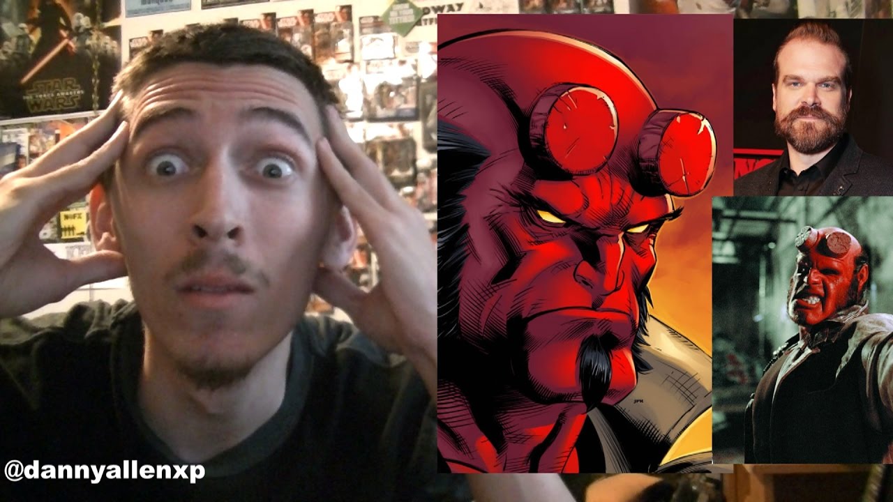 Hellboy Reboot! Ron Perlman Out, David Harbour In! - YouTube