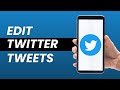 How to edit tweets on twitter 2023  turn on  enable edit tweet button  twitter app