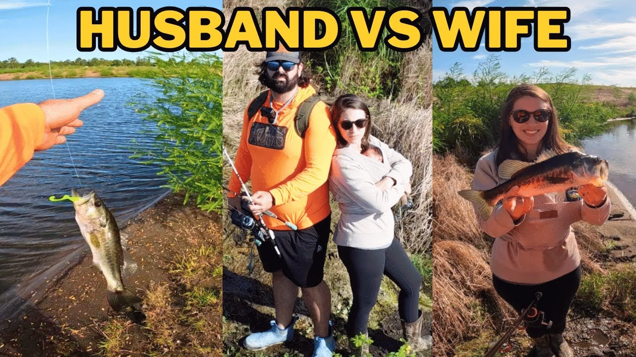 Husband VS Wife Bass Fishing Challenge | CanFish CamX