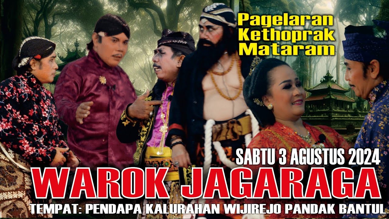 Kethoprak RRI: WAROK JOGOROGO - Pendopo Kelurahan Wijirejo