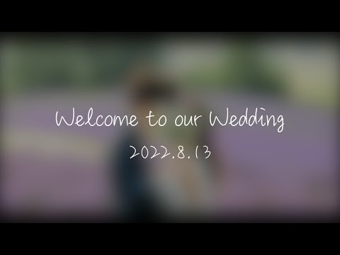 【結婚式】オープニングムービー　♪Sugar/Maroon5（自作/iPhone12Pro/Final Cut Pro)