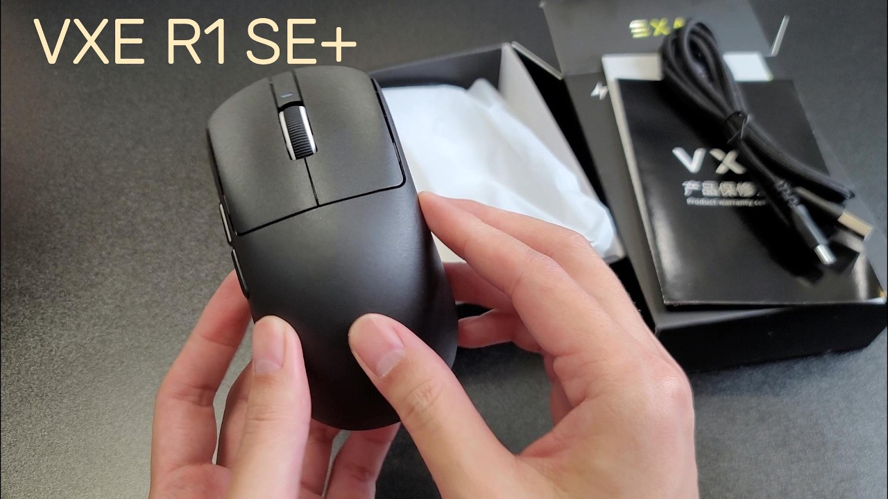 Vxe R1 Mod Mở hộp và đánh giá nhanh chuột VXE R1 SE+ - YouTube