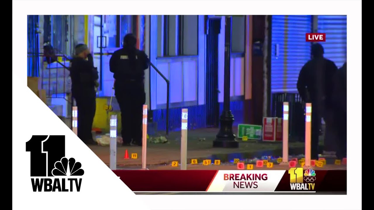 Quadruple shooting in east Baltimore leaves 3 dead - YouTube