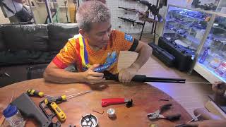 Paano palambotin trigger ng 350 Spring rifle