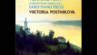 Tchaikovsky - Romanze Op. 5 - Viktoria Postnikova, piano