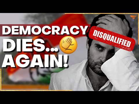 The desperate attempt by liberals to turn Rahul expulsion as the "death of democracy" globally