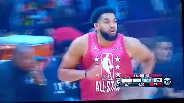 Joel Embiid and Karl Anthony Towns real dunk contest.