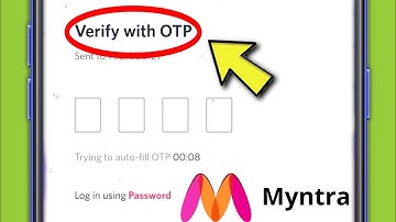 Myntra Otp Code Not Received | Trying to auto-fill otp Problem Login Solve