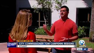Stuart Commissioner Tom Campenni resigns