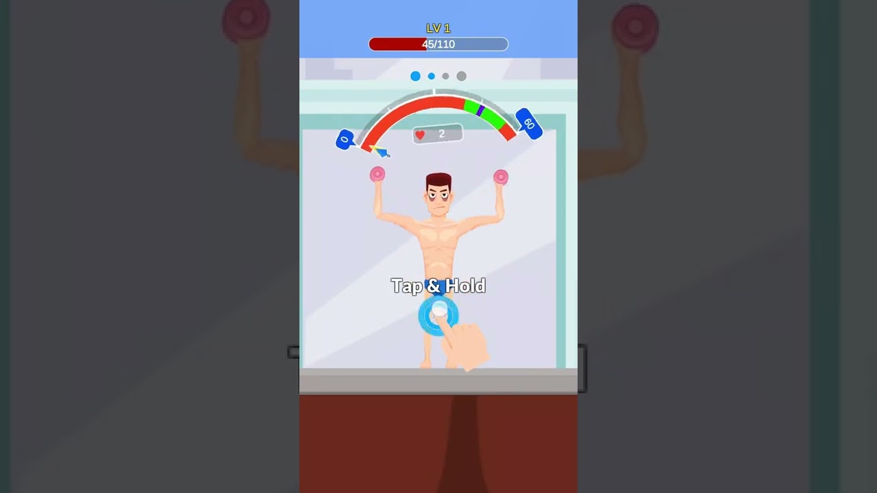 Tough Man - Level 1 - Game Play