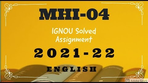 IGNOU MHI 4 SOLVED ASSIGNMENT 2021-22 Political Structures in India IGNOU SOLVED ASSIGNMENT
