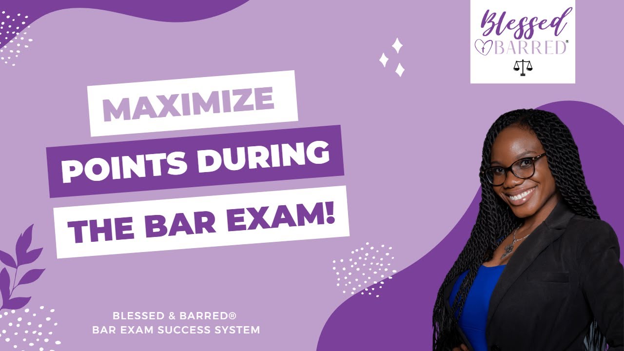 Do These 5 Things DURING the Bar Exam to Maximize Points - YouTube