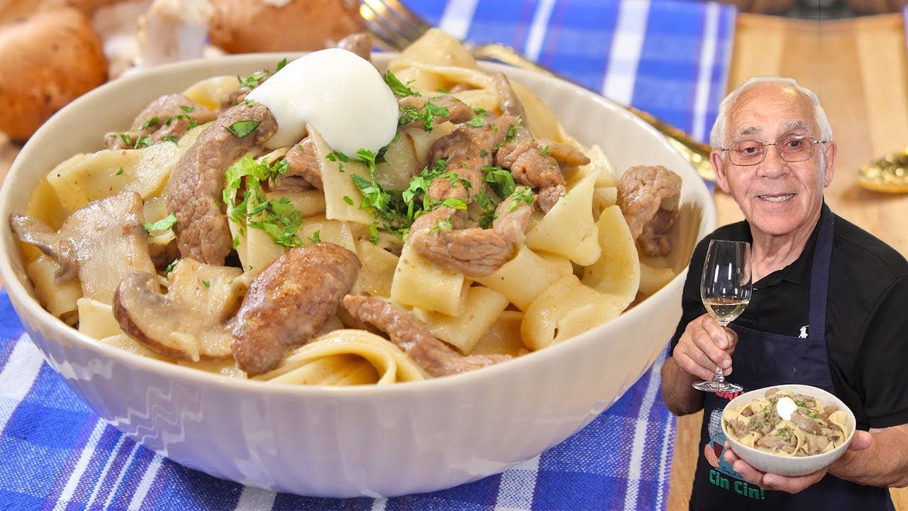 Beef Stroganoff with Pappardelle | OrsaraRecipes
