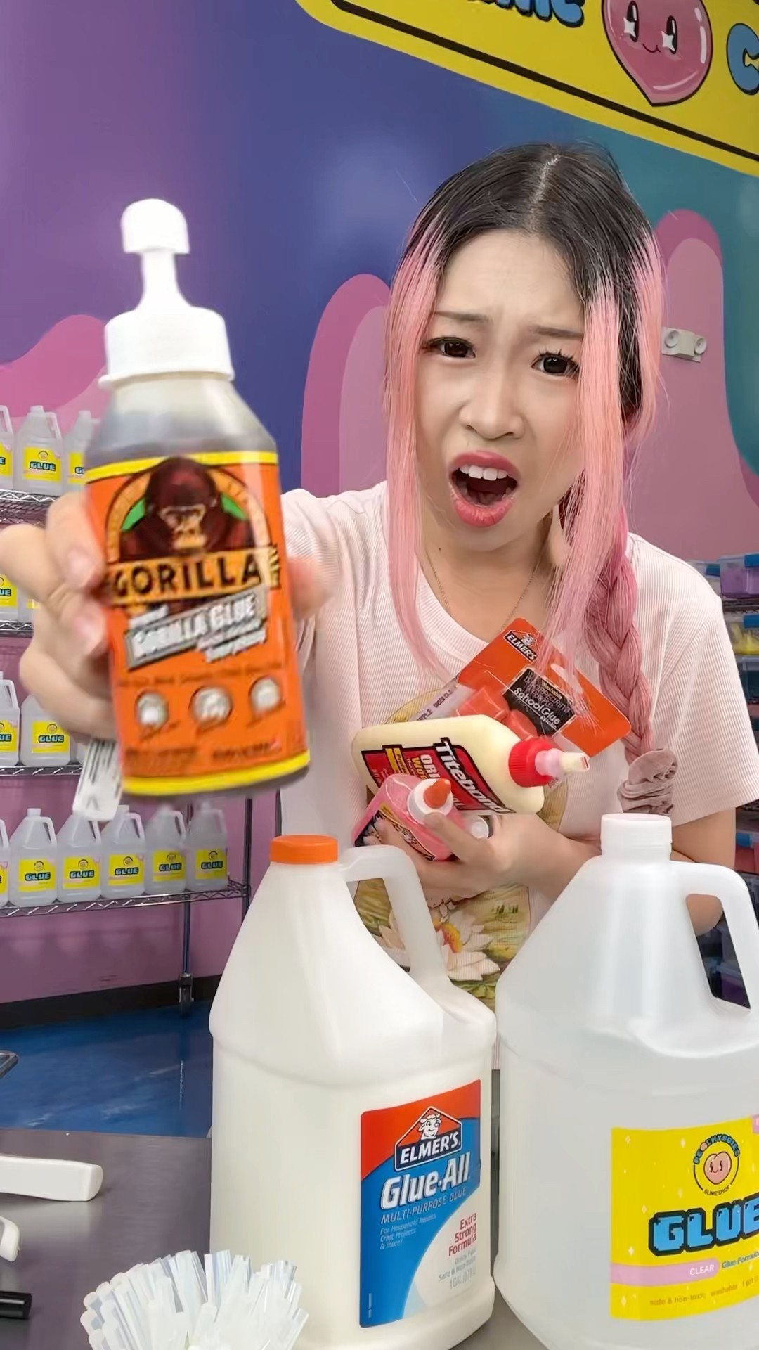 Adding EVERY TYPE OF GLUE to SLIME ?