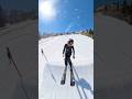 Jump line using the insta360 selfie stick @insta360 @TheFactionCollective #ski #shorts #sehar 