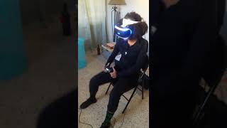 Nush and VR - First time reaction continued...