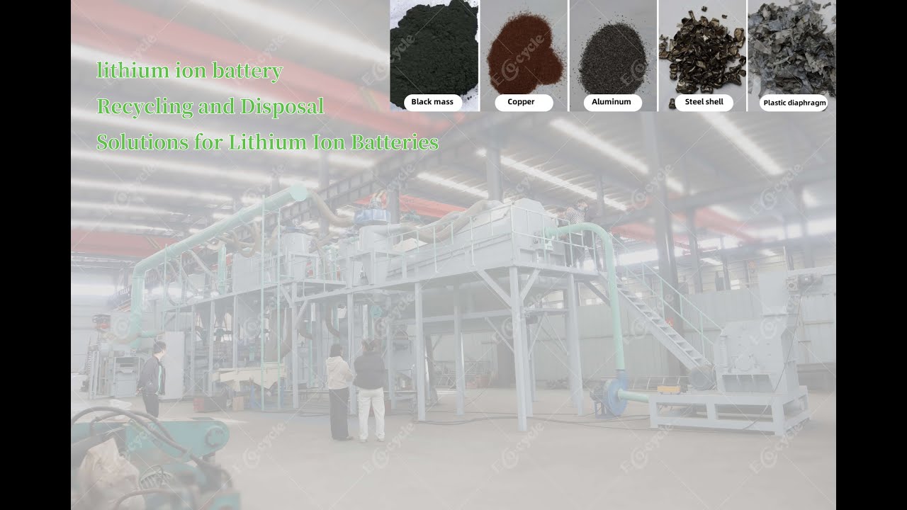 Lithium battery recycling lithium battery decomposition new energy ...