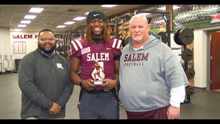 1st and 10 Trophy Tour: Salem's Coen Logan