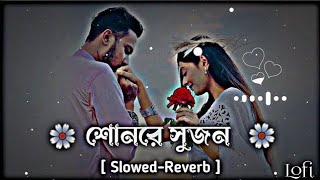 Son Re Sujon  Slowed Reverb Bangla Lofi Song S  Love Song    mrmijan1m