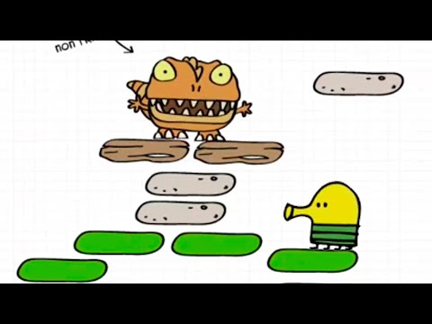 Дудл Джамп 2 ( уровень 2 ) - прохождение игры.