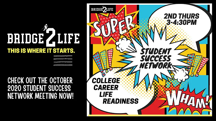 B2L Student Success Network (SSN)'s October 8, 2020 Meeting Streaming Now!