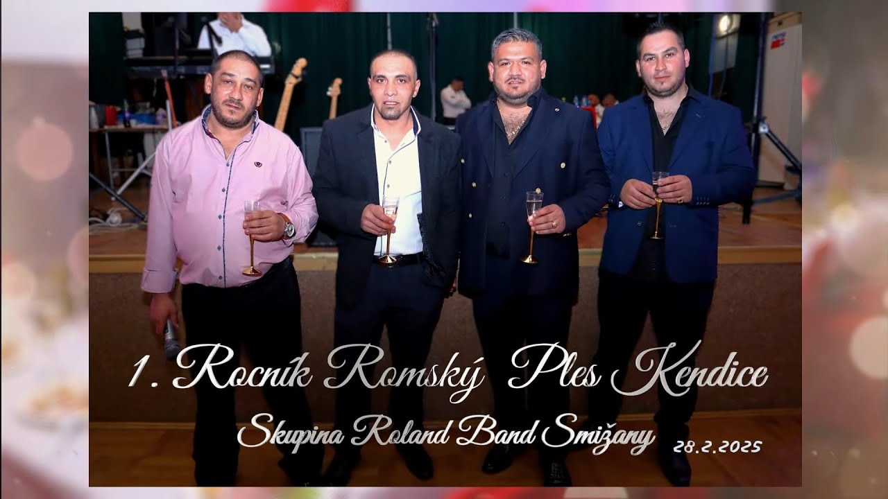 🎊🎉1.Ročník Rómsky Ples Kendice 🎊  Skupina Roland Band Smižany 👌