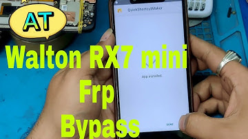 Walton RX7 Mini FRP Bypass/ walton RX7 Mini Google Accunt Unlock/Frp Unlock RX7 Mini Without PC
