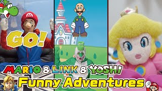 The Funny Adventures of Mario & Link ＆ Yoshi 🤣#62