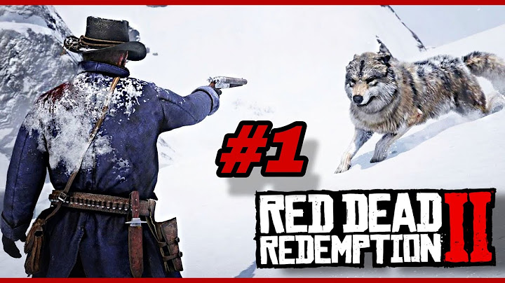 Red Dead Redemption 2 gameplay (PS4) part-1| beat the wolfs ! | Saved the John Marston.