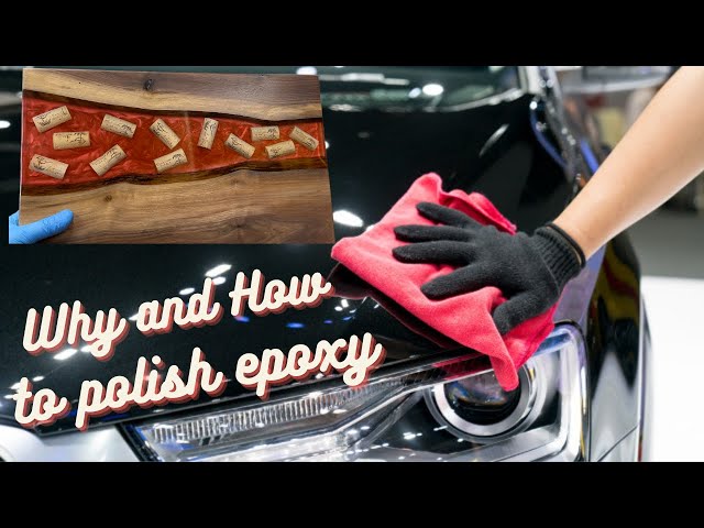 How to POLISH Epoxy Resin for Beginners - With TOOTHPASTE? 