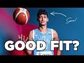 Alexandros Samodurov Scouting Report + Would He Be A Good Fit At UNC?! | LIVE CLIP