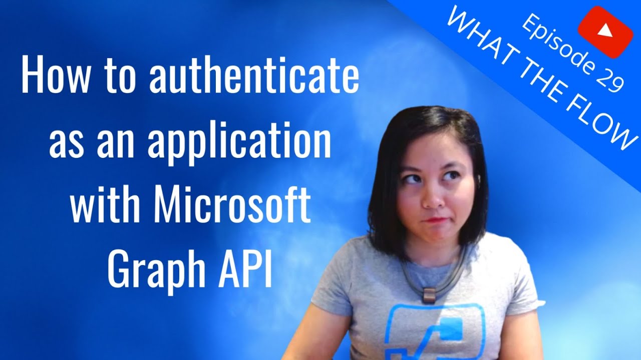 How To Authenticate As An Application With Microsoft Graph Api