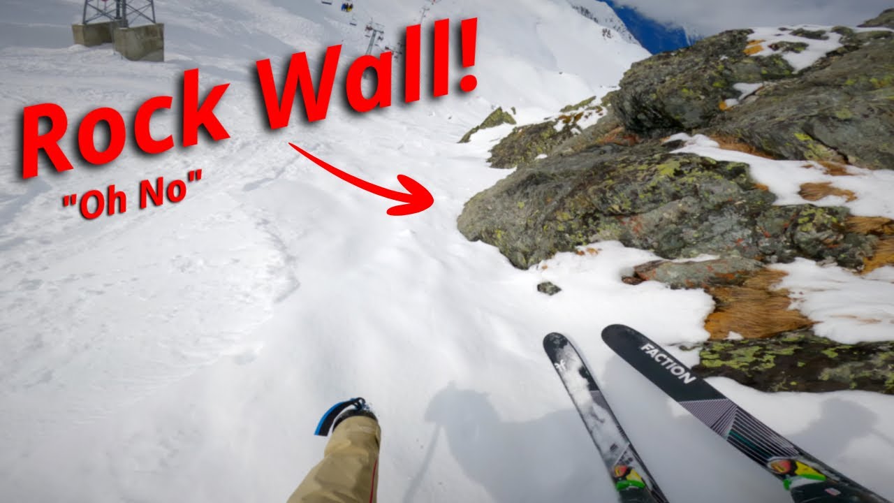 My New Skis VS Rock Wall (Winter #18) - YouTube