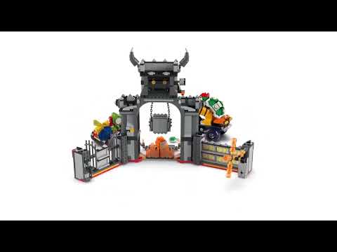 Miniatura del video del prodotto LEGO - SUPER MARIO Mario Kart – Castello di Bowser 72039