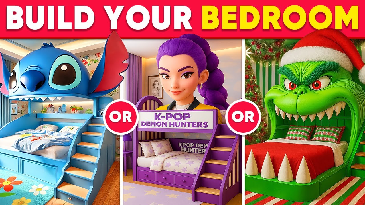 Would You Rather - Build Your Dream Luxury Bedroom 🛏️🧸🌈🤑 Quiz Ninja ...