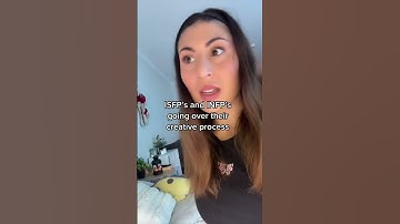 ISFPs and INFPs going over their creative process | Boo App