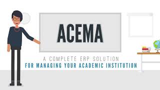 ✅ACEMA || A complete ERP system || Short animated 2D advertisement