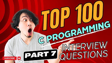 Top 100 C programming interview questions Part - 7 #interview #interviewquestions #cprogramming #c