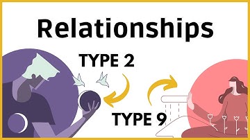 How is Enneagram 2 in Relationships with Type 9?