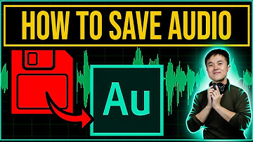 Adobe Audition - How To Save Project File l Adobe Audition Tutorial 6