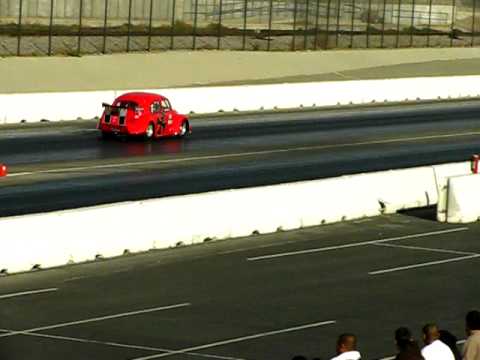 Red Baron runs 8.36 @ 162 mph BOTI Fontana 2009