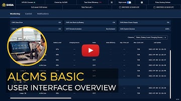 ALCMS Basic Overview - S4GA Alrfield Lighting Control And Monitoring System